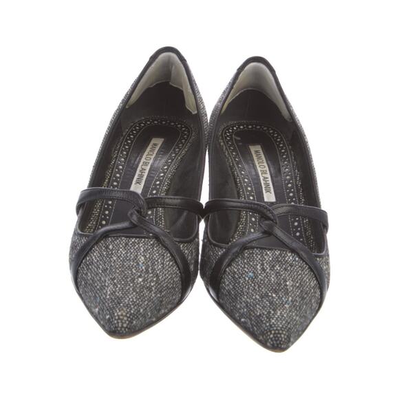 ❤️Manolo Blahnik Tweed Pumps❤️